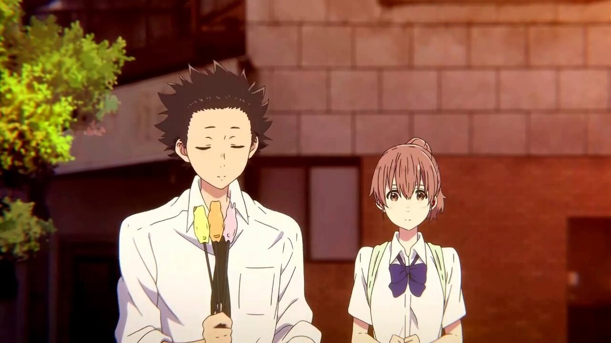 Сёя Исида и Сёко Нисимия 