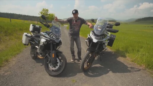 Tải video: CFMOTO 800MT. Чешское сравнение двух моделей: CFMOTO 800MT TOURING (ABS)/ CFMOTO 800MT SPORT (ABS)