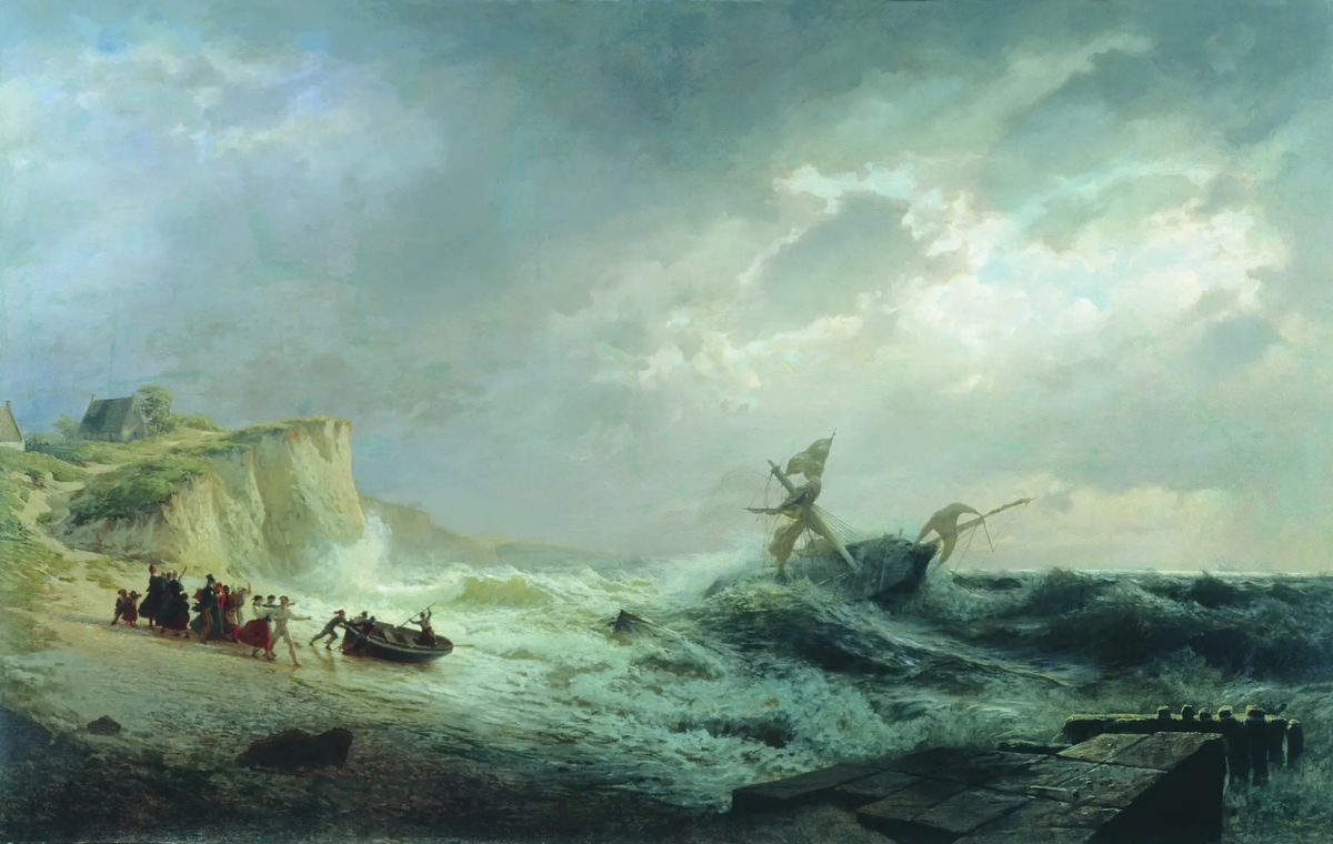 Л.Ф. Лагорио - «Шторм»