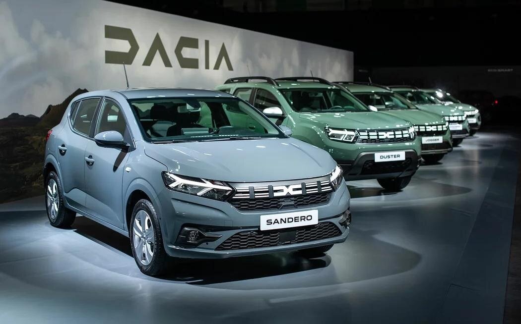 Так теперь выглядит модельная линейка румынской Dacia  