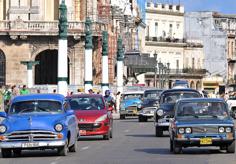 50 лет - не срок для ходового автомобиля на Кубе. Фото frognews.bg