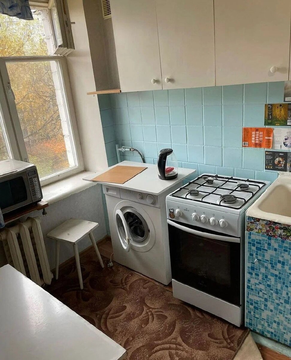 Стейджинг хрущёвки. Фото до. Автор – Стася Осипова.