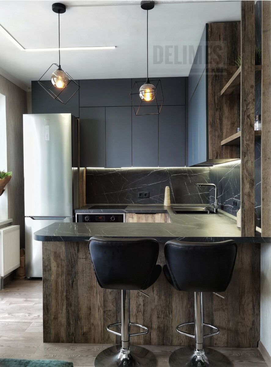 Кухня в нашем исполнении.
