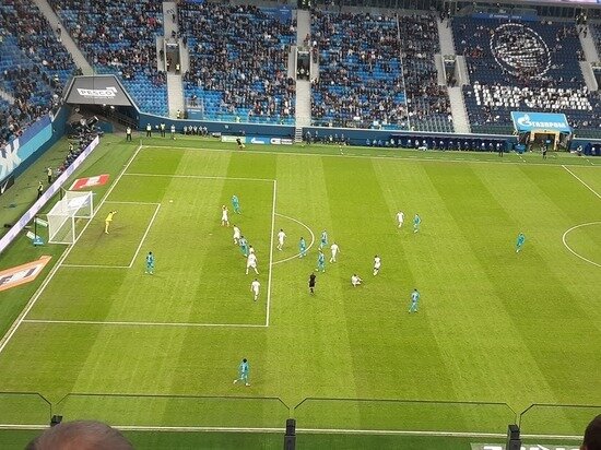     Второй гол петербуржцы заработали в конце первого тайма. Фото: «МК в Питере»