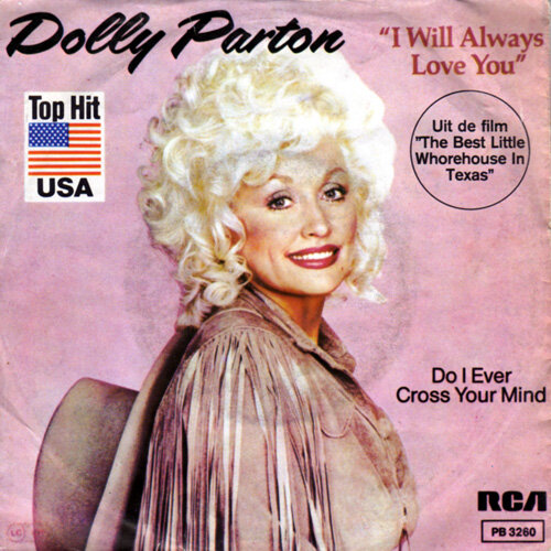 обложка I Will Always Love You; Источник http://www.discogs.com/viewimages?release=818286