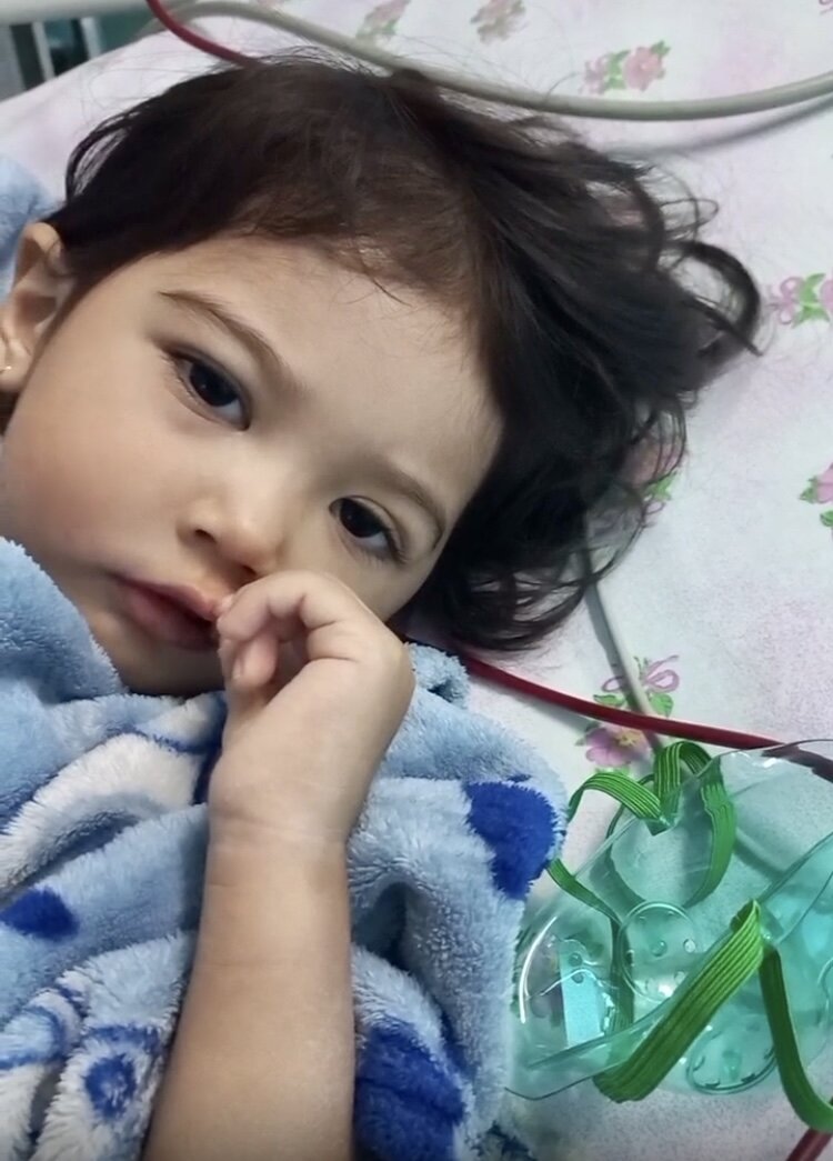 Амина в больнице