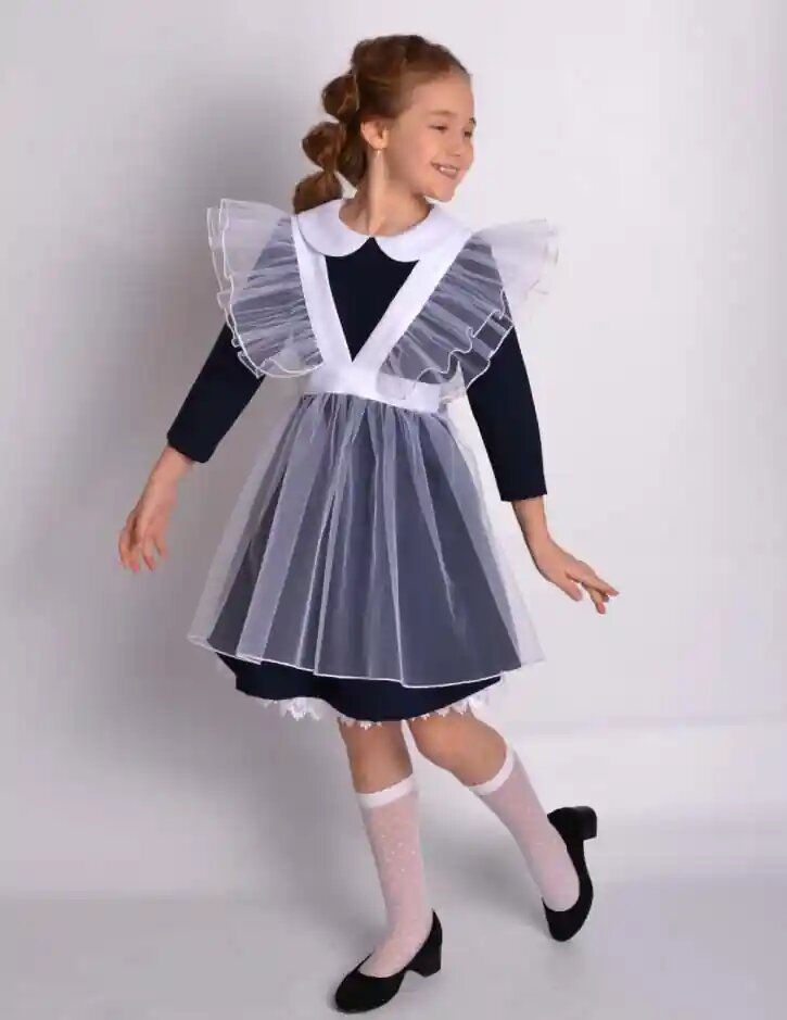 Моделирование выкройки школьного платья для первоклашки