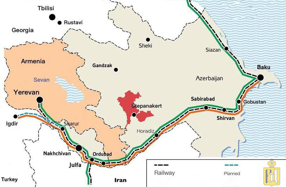 Сухопутный коридор Север-Юг (иллюстрация из открытых источников)