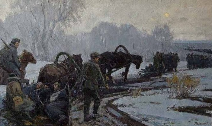 Картина обрыньба первый подвиг