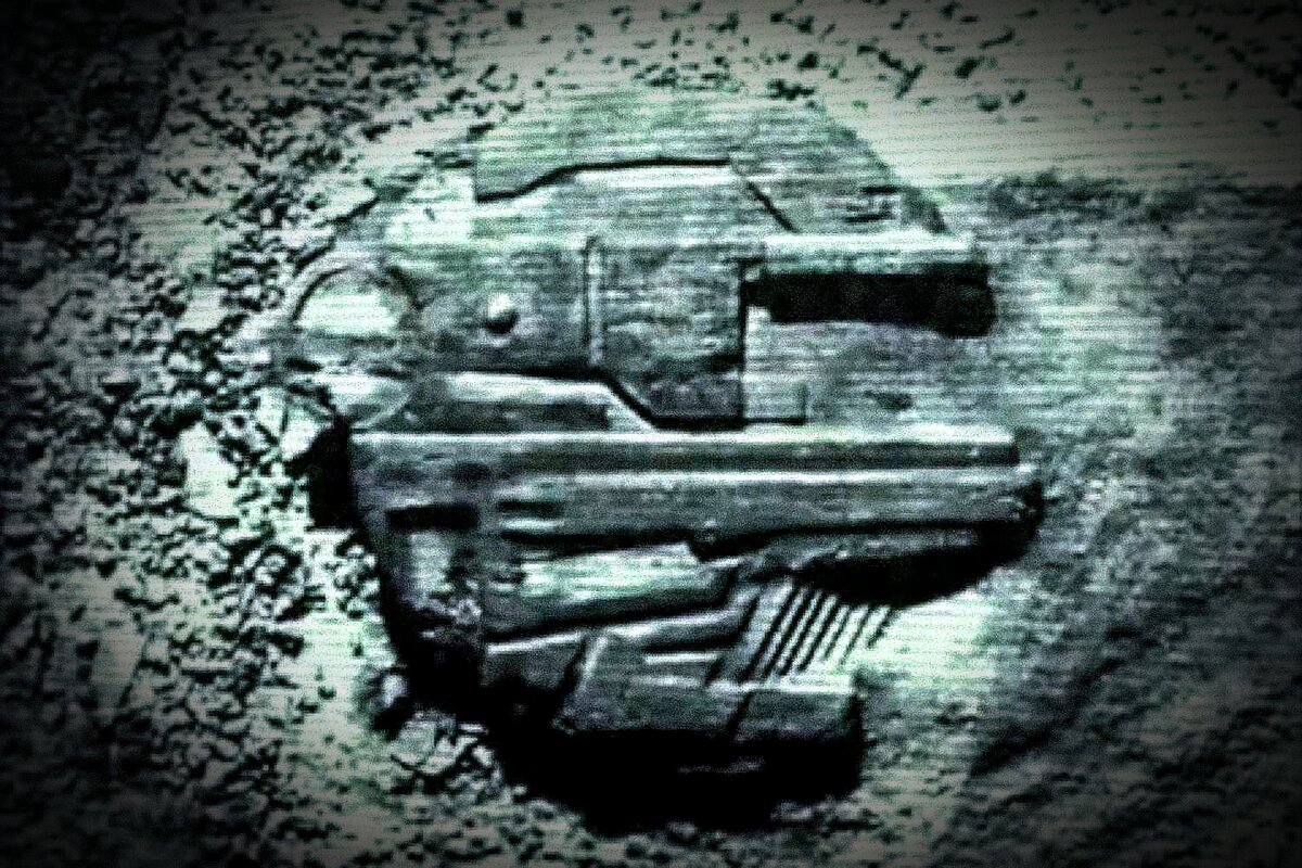 Странный объект на дне балтийского моря
