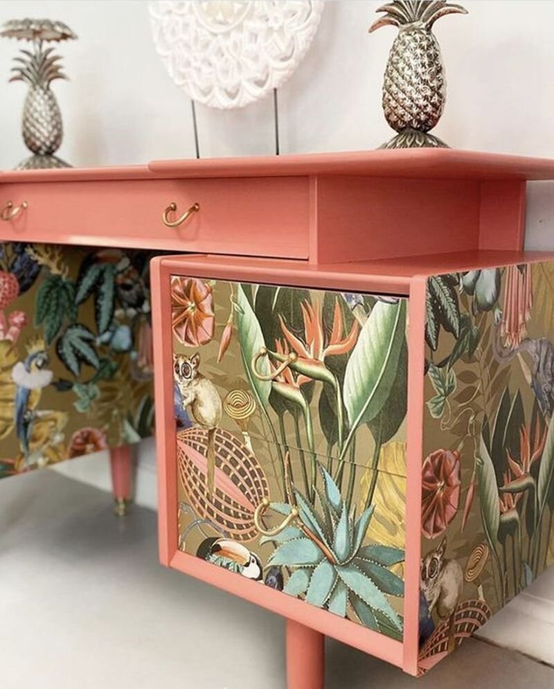 Декупаж мебели. Фото 1.