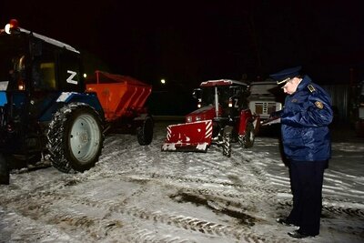    Проверка работы снегоуборочной техники в Щелкове после снегопада © Пресс-служба Главного управления содержания территорий Московской области