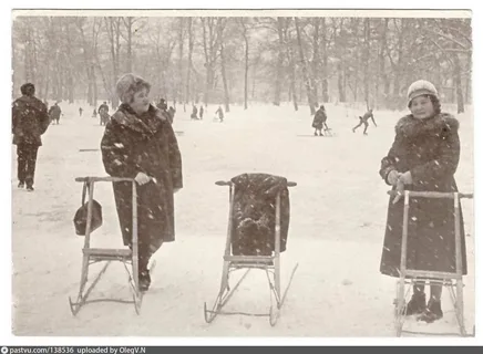 Финские сани в 60х годах.