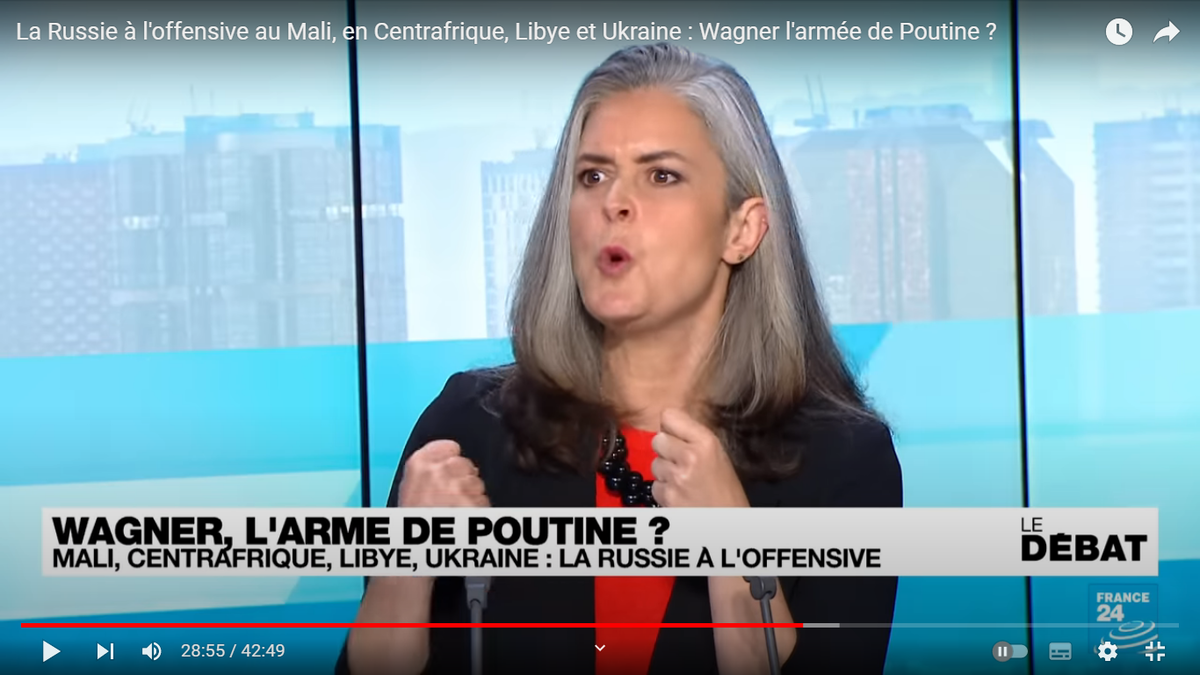 Эльза Видаль с энтузиазмом рассказывает про жизненный путь Евгения Пригожина