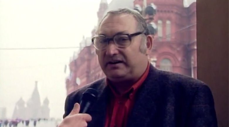 Фото: Снимок из видео «Интервью Фридриха Горенштейн Виктору Ерофееву». Москва, 1991 г.