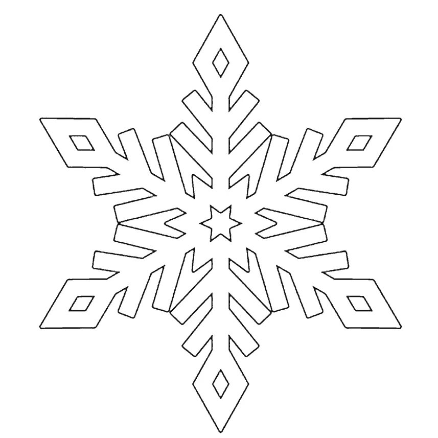 Вырезание снежинок из бумаги (шаблоны) :: Инфониак