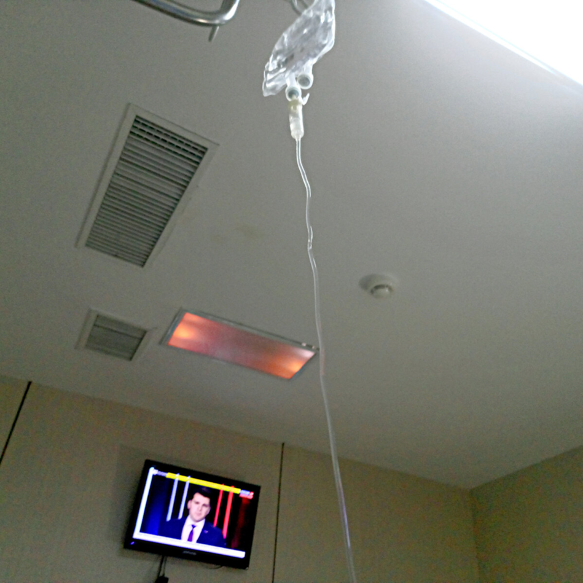 Капельница с препаратом 177Lu - PSMA-617.