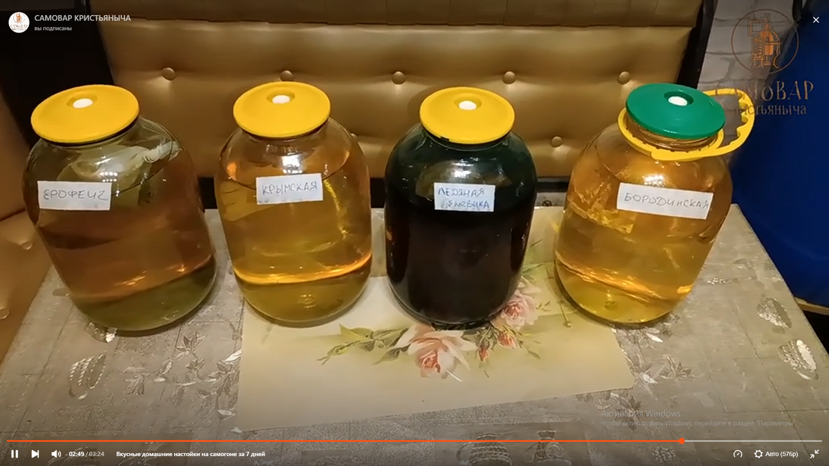 Вкусные домашние настойки за 7 дней