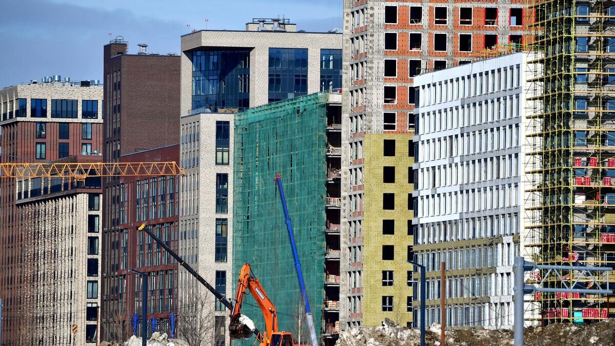    Строительство новых домов© РИА Новости / Алексей Майшев