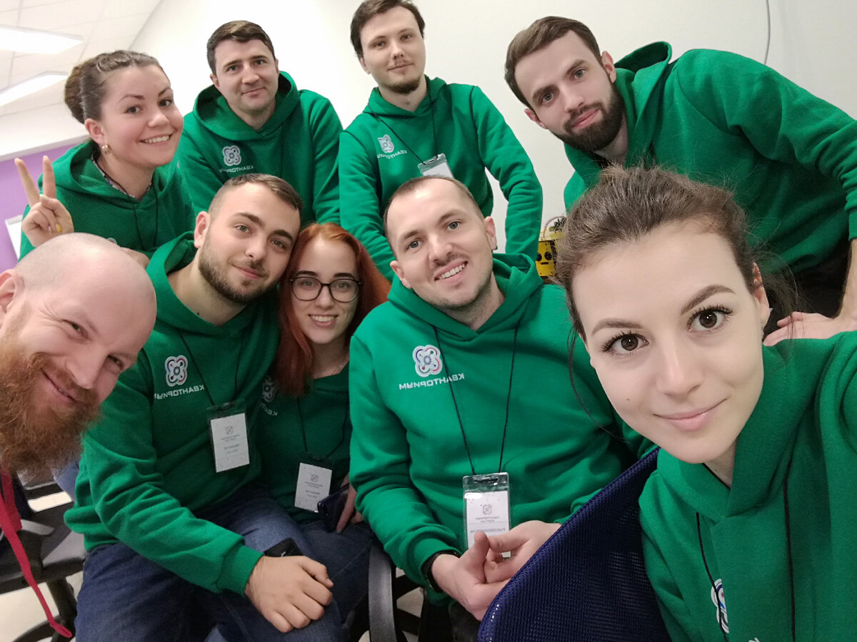 Тут мы только начали совместную работу, но уже пережили ремонт и запуск технопарка