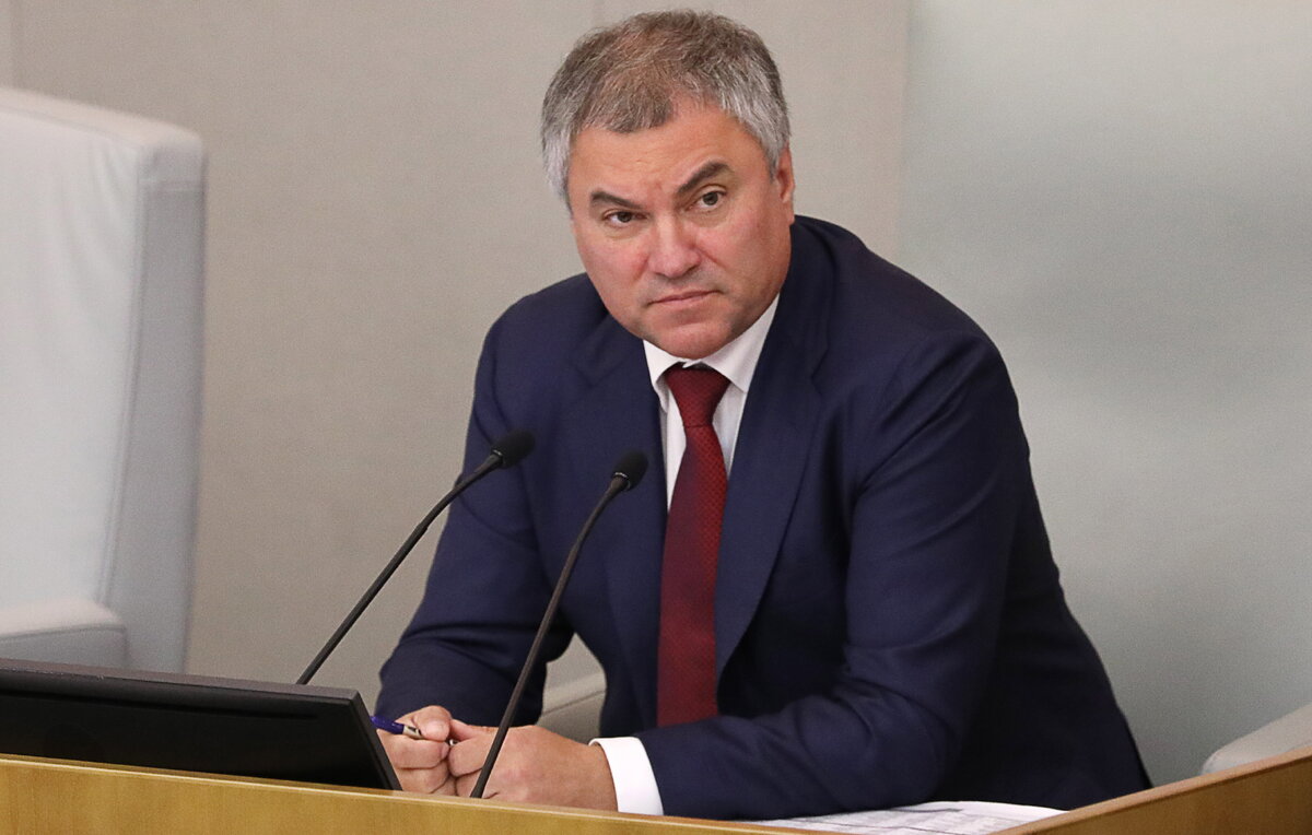    Спикер Госдумы РФ Вячеслав Володин   Антон Новодережкин/ТАСС