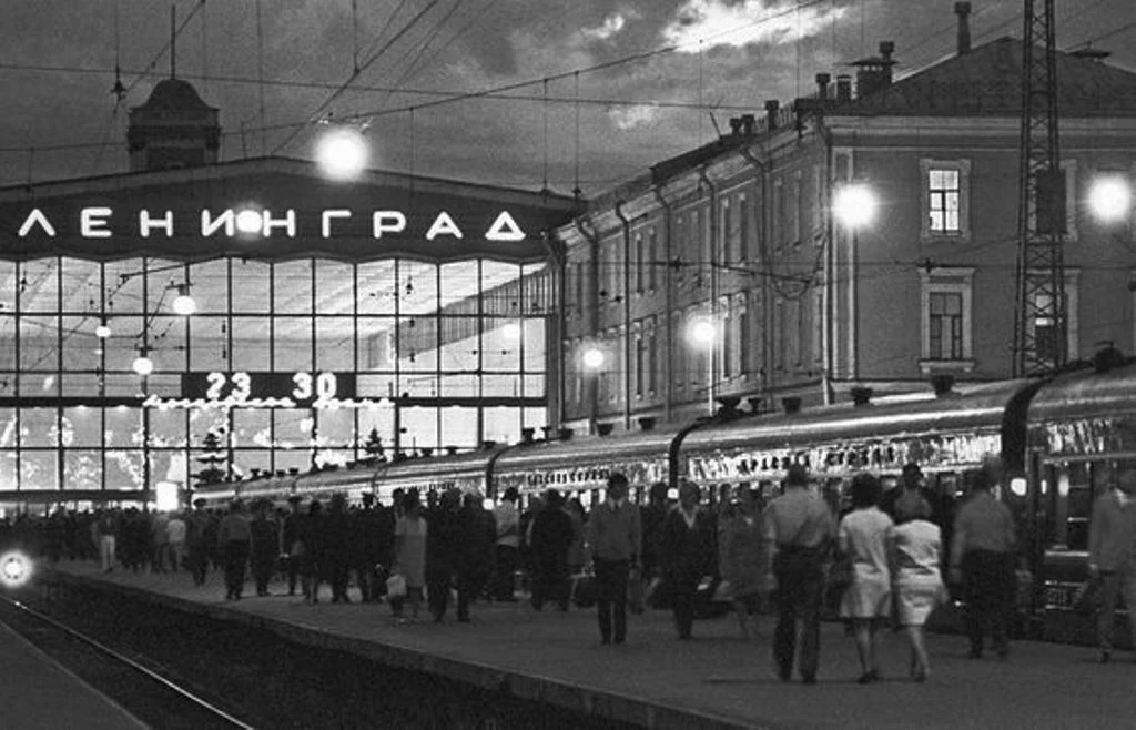 Ленинградский вокзал старые фото