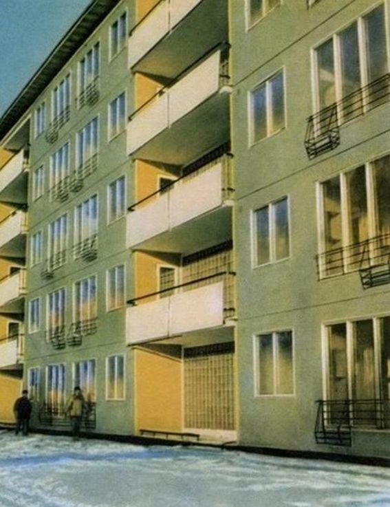 Пластмассовая пятиэтажка в Москве, простоявшая с начала 60-х по начало 90-х