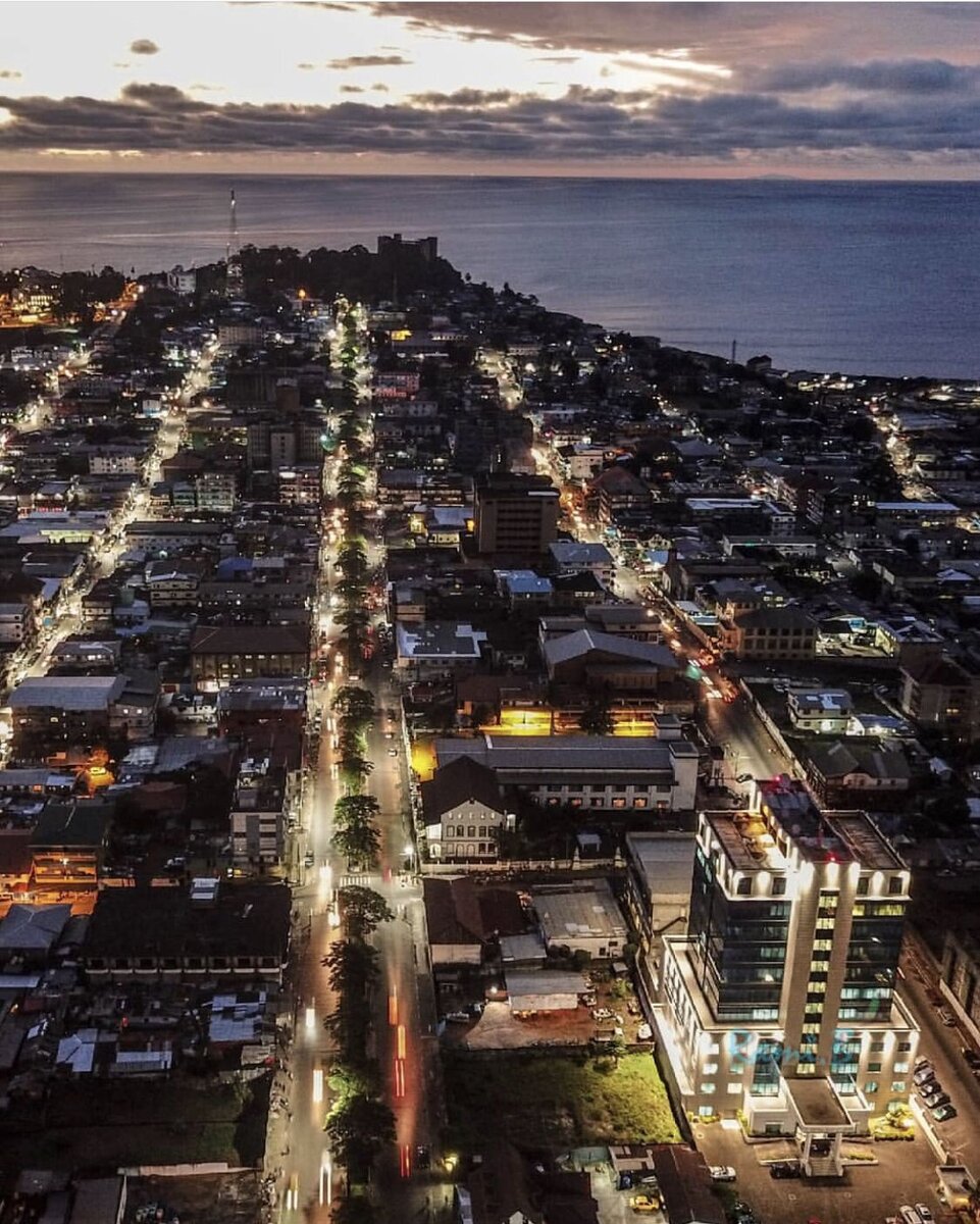 Столица Либерии - город Монровия