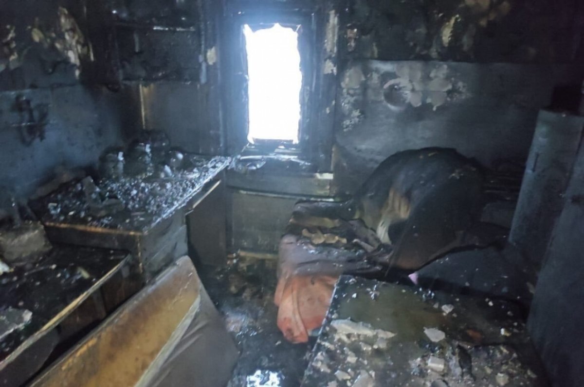    Киреевская прокуратура проводит проверку по факту гибели женщины на пожаре