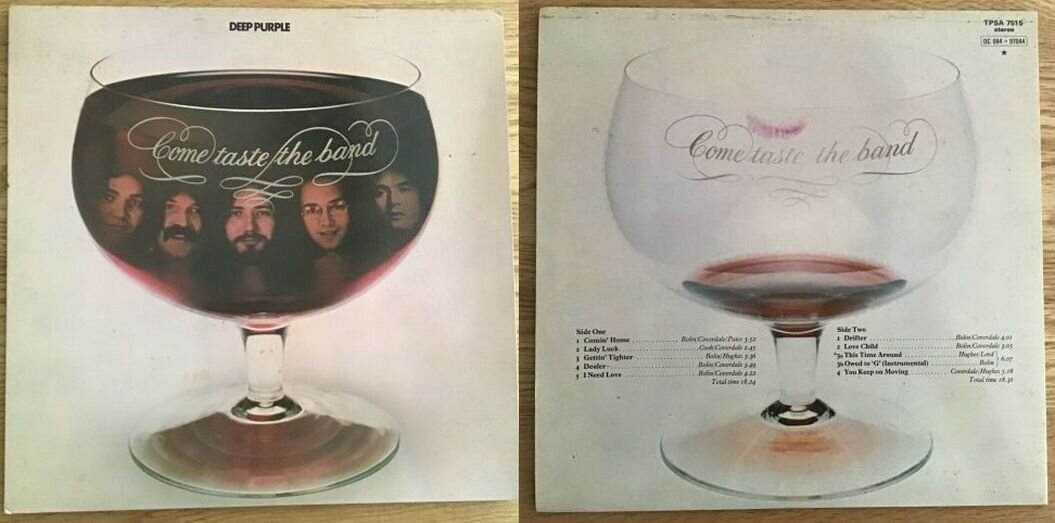 DeepPurple "Come Taste the Band", 1975 г.