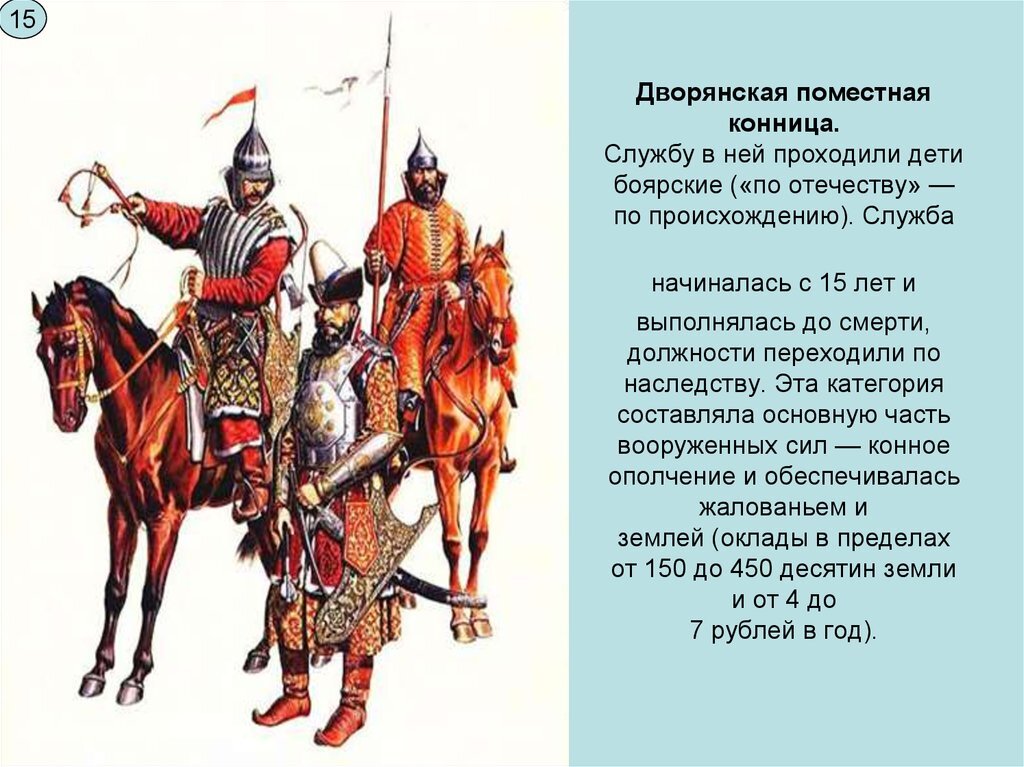 Пехоты получающей жалование царь содержит