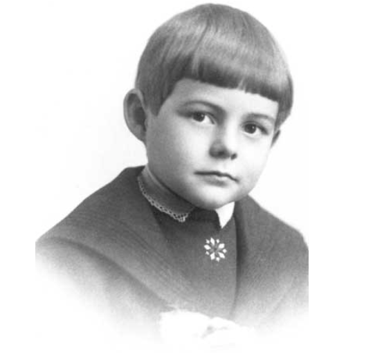 Эрнест Хемингуэй в детстве