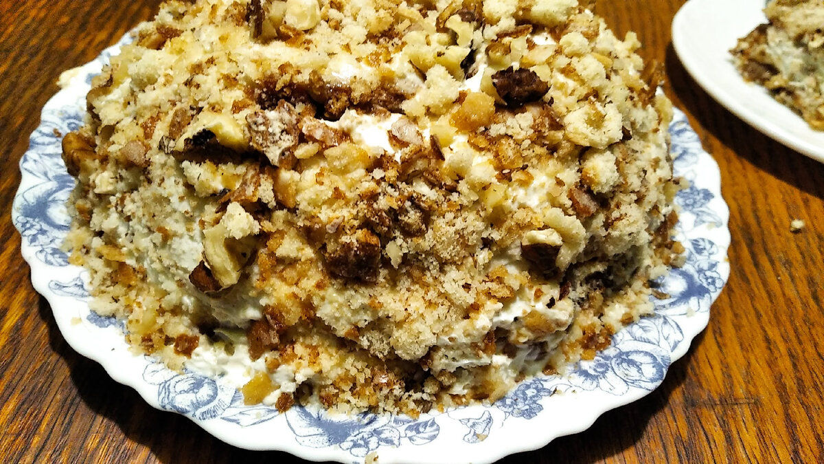 Пряничный тортик готов