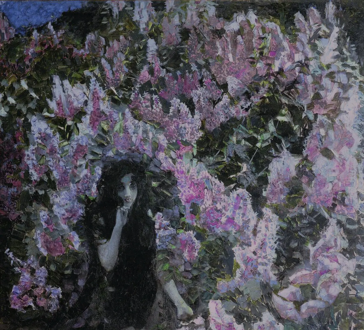"Сирень", М.Врубель 1900