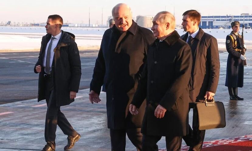 Путин и Лукашенко встретились в Минске (иллюстрация из открытых источников)