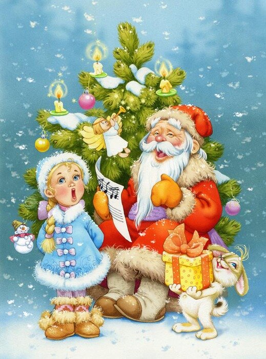    Как же приятно вспомнить своё детство вместе с детьми, укутавшись в одеялко и поедая мандарины. Скоро Новый год и следом Рождество.