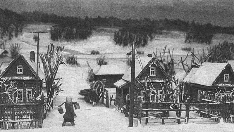 Макет в музее деревни Матушкино. Фото: Zlngrd.ru