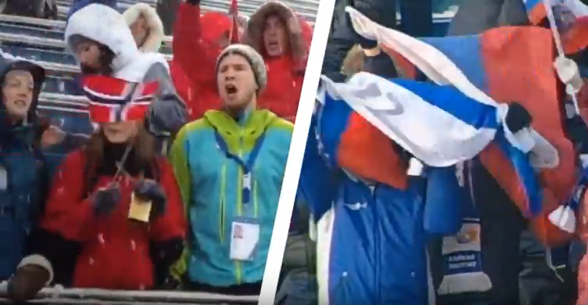 Болельщики на трибунах в Сыктывкаре на прошлогоднем чемпионате  мира  U-19