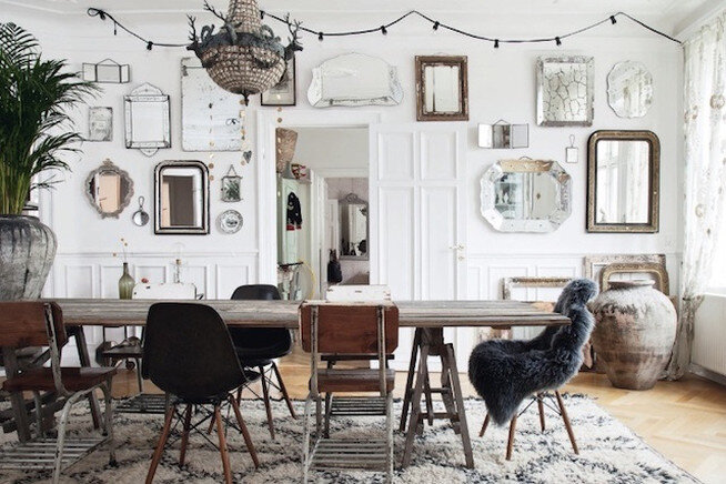 Бохо декор в французском интерьере