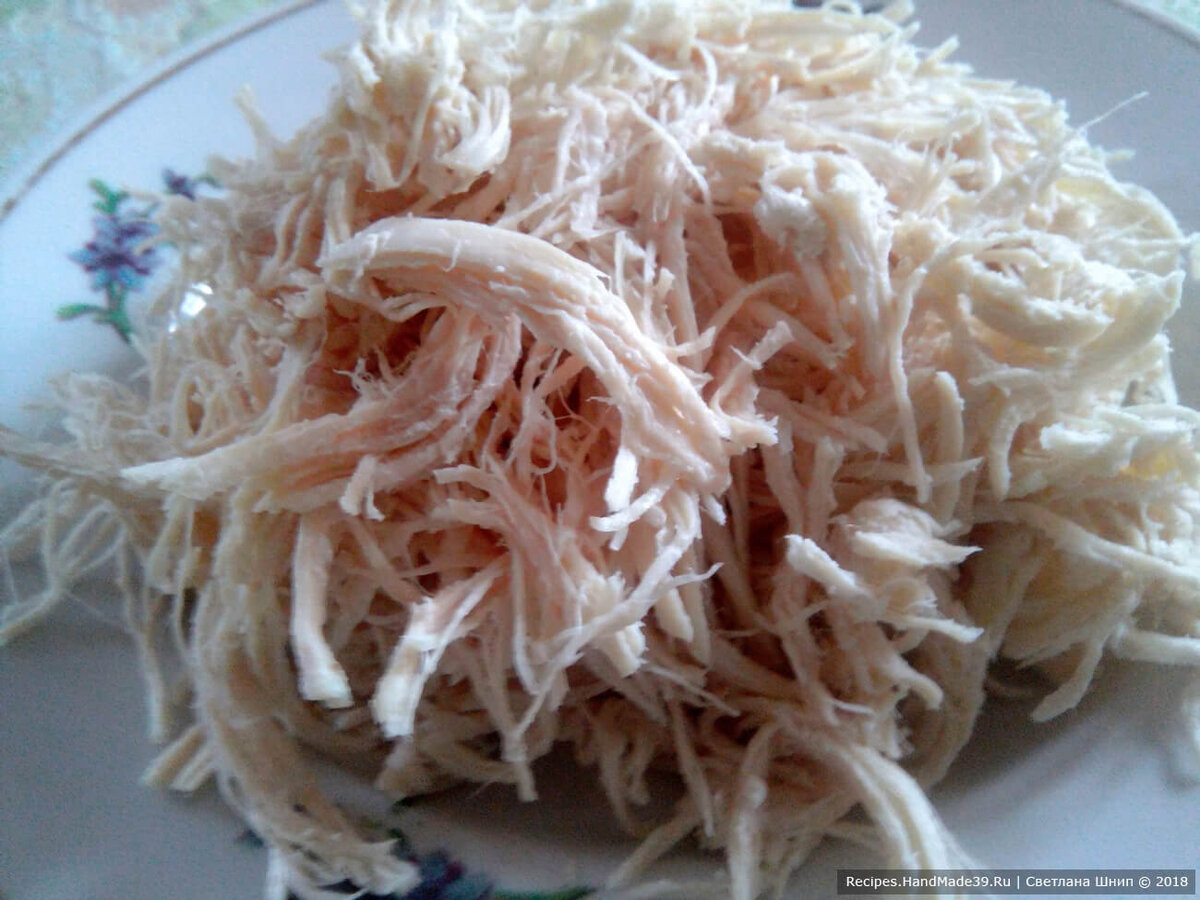 Куриная грудка для арабского салата.