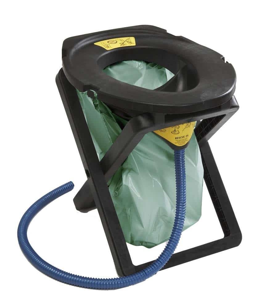 Как выглядит походный туалет