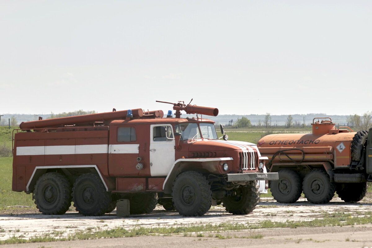 Урал 4320 пожарный Аэродромный