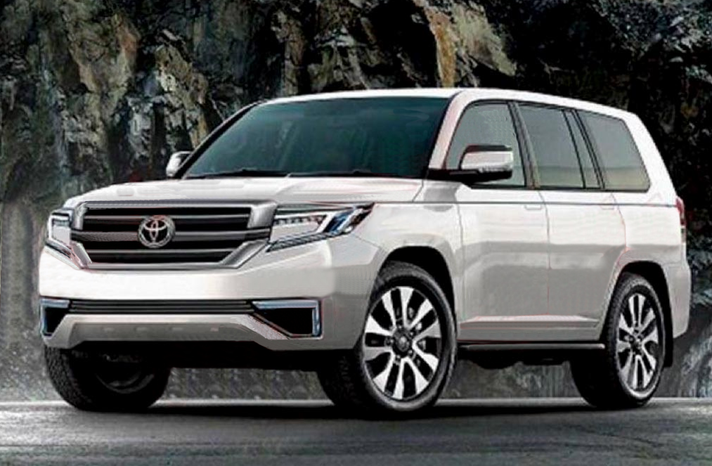 Рендер на новый Land Cruiser 300