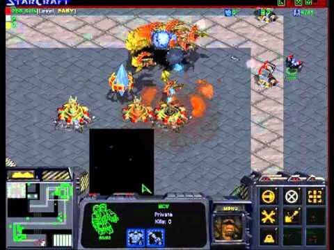 Карта Turret Defense для «Starcraft»