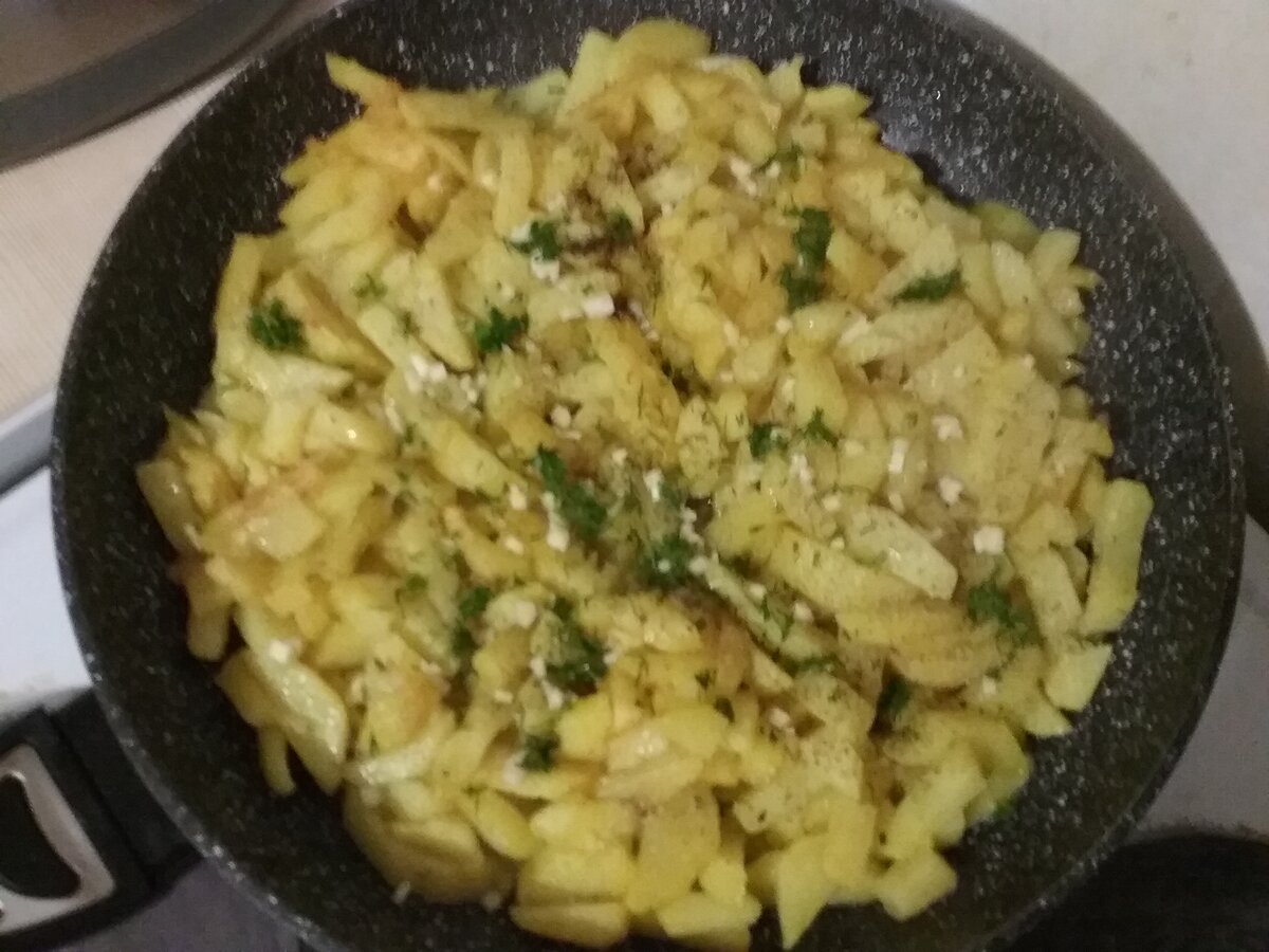 Два способа вкусно пожарить картошку