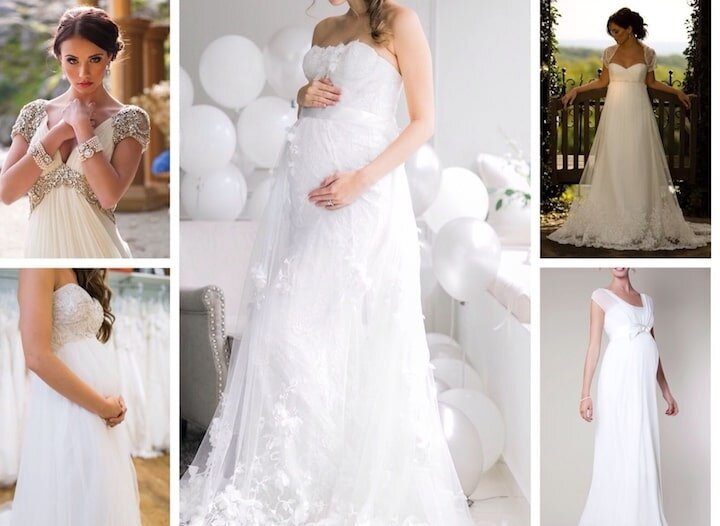 Свадебные платья для беременных