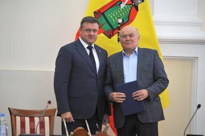 Николай Любимов и  Алексей Володин