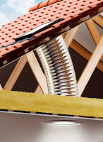 Эффективность работы туннеля зависит от нескольких факторов; 


Длинны светоотражающей гофры туннеля 
Количество загибов (наклона крыши)
Погодных условий 
Времени суток 
Времени года 