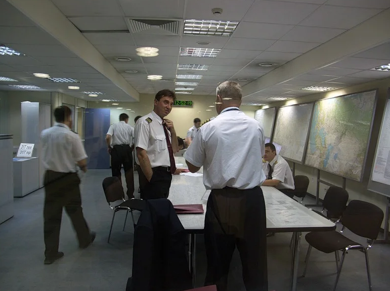 Комната экипажей (секретное фото, ахах)