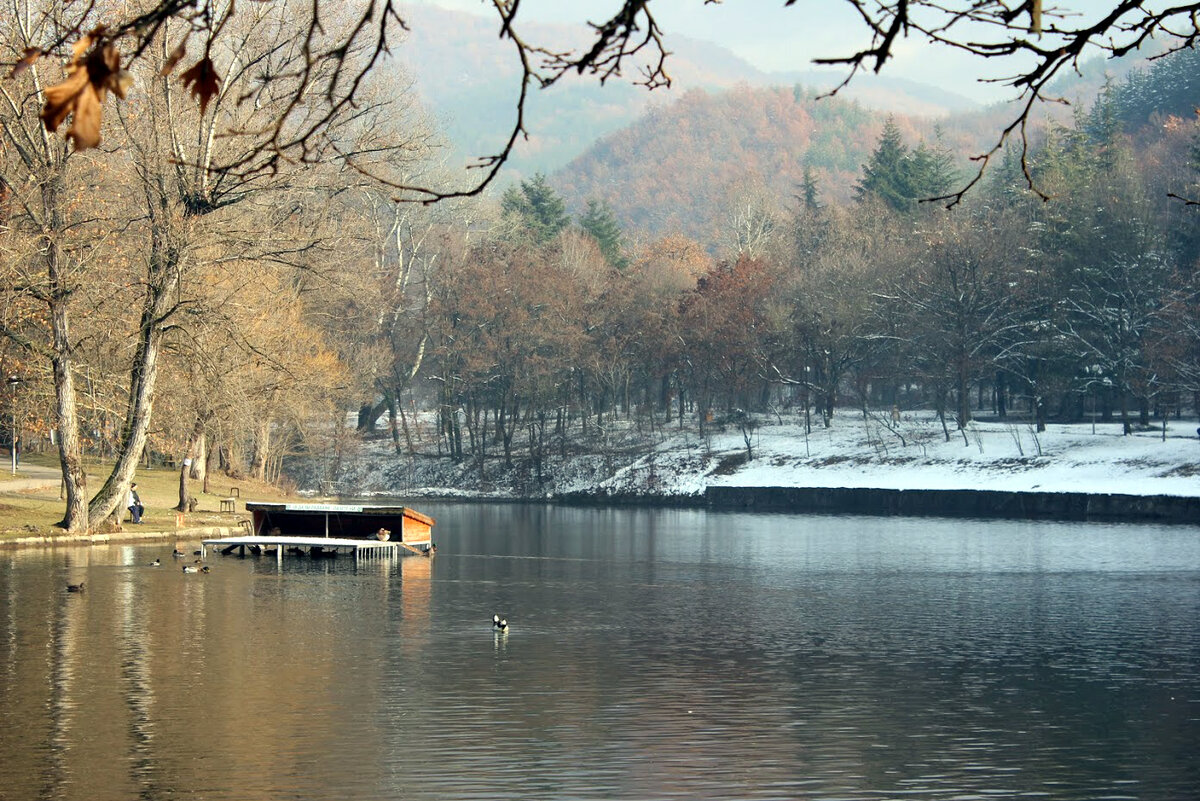 Парк Бачиново, Благоевград. Декабрь 2018 г.